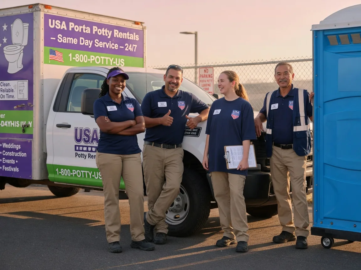 Porta Potty Rental company in Bella Vista, AR
